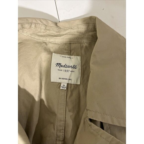 Madewell Classic Tan Trench Coat - Picture 14 of 16
